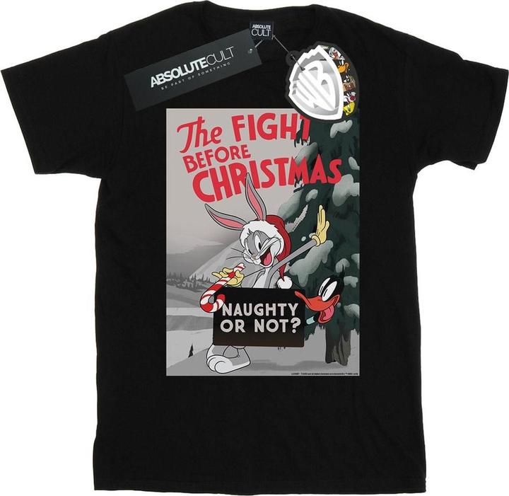 Produktbild Looney Tunes The Fight Before Christmas TShirt (L)