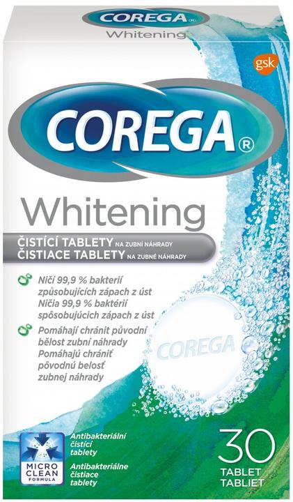 Produktbild Corega Whitening 30 Dental Cleaning Tablets (Tablette)