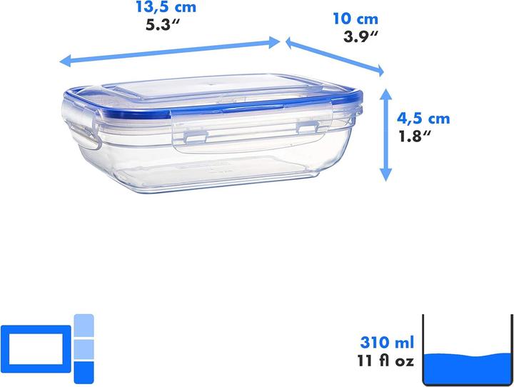 Immagine prodotto Grizzly 8er-Set Frischhaltedosen (0.31 l)
