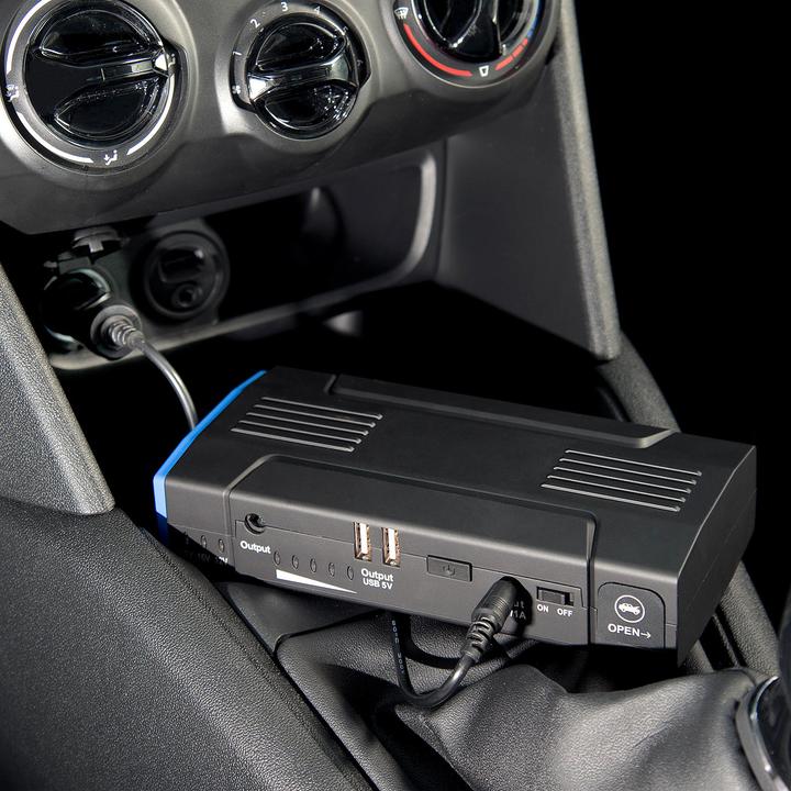 Immagine prodotto Revolt Banca di potenza per notebook con avviatore per auto (12000 mAh, 177600 Wh)