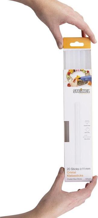 Actual product image Steinel Glue Sticks Cristal