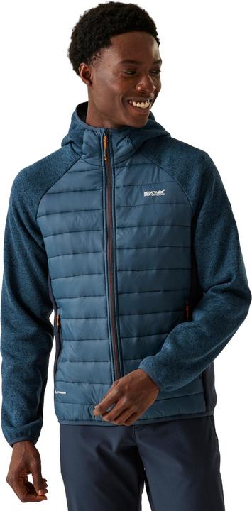 Actual product image Regatta Mens Newhill Quilted Hybrid Jacket (M)