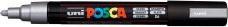 Actual product image Posca Marker PC-5M round tip (Silver, 2.50 mm, 1 x)
