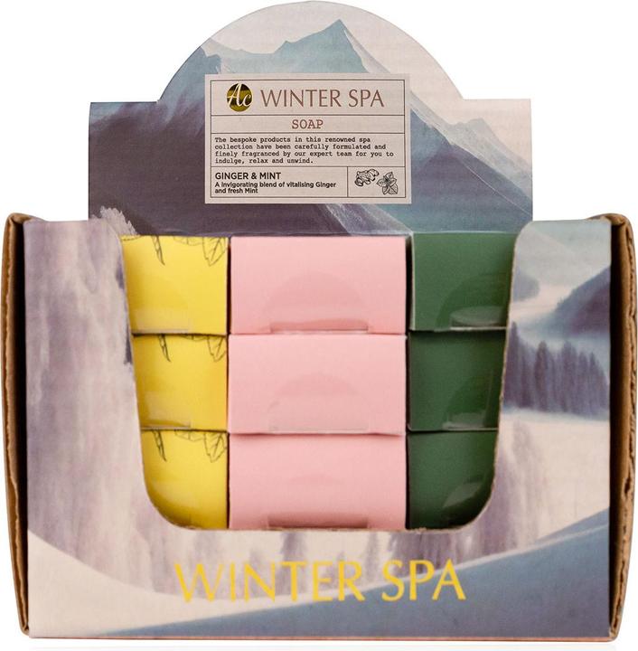 Immagine prodotto Accentra Sapone WINTER SPA in confezione regalo, 30g, fragranza: Zenzero e Menta (Dispositivo)