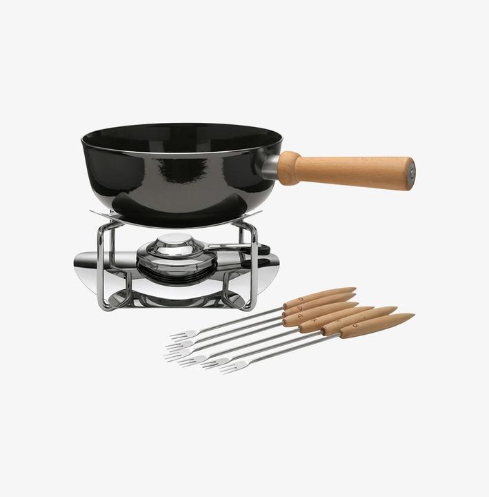 Produktbild Silit Käsefondue-Set 9-teilig Fondue für 6 Personen Silargan Funktionskeramik induktionsgeeignet (Käsefondue)