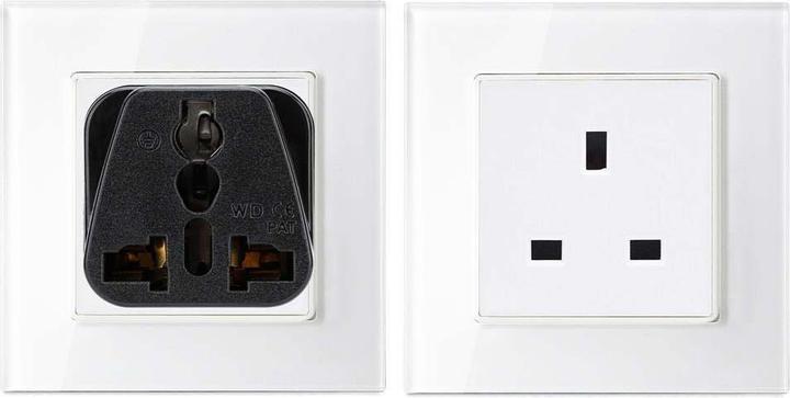 Immagine prodotto Intirilife Set di 4 adattatori per prese UK tipo G