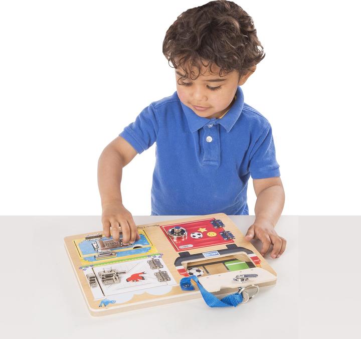 Image du produit Melissa & Doug Tableau avec verrous et boulons