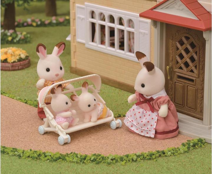 Actual product image Sylvanian Families Triplets Stroller
