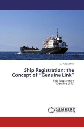 Actual product image Ship Registration: the Concept of Genuine Link (Lia Paresashvili, 2012)