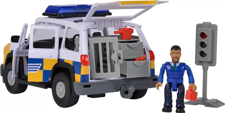 Actual product image Simba FS Sam police car 4x4 with figure