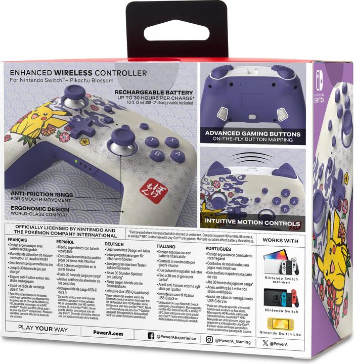 Immagine prodotto PowerA ENHANCED - Wireless Controller (Switch, Switch Lite, Switch OLED)