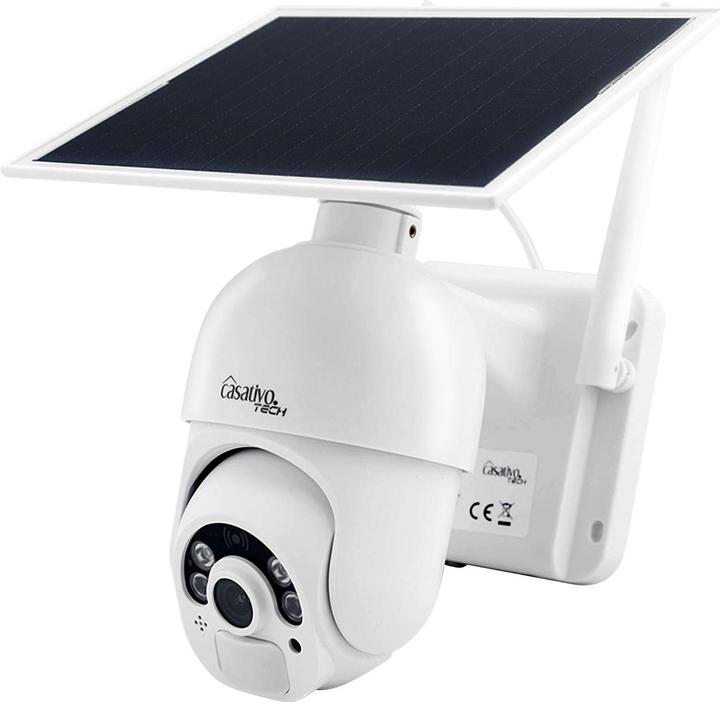 Produktbild Casativo Pan-Tilt Überwachungskamera mit Full-HD, Akku&Solarpanel, IP66, 2er-Set (1920 x 1080 Pixels)