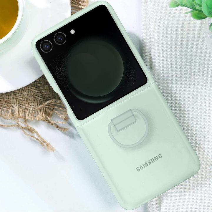 Produktbild Samsung Silicone Case with Ring (Samsung Galaxy Z Flip5)