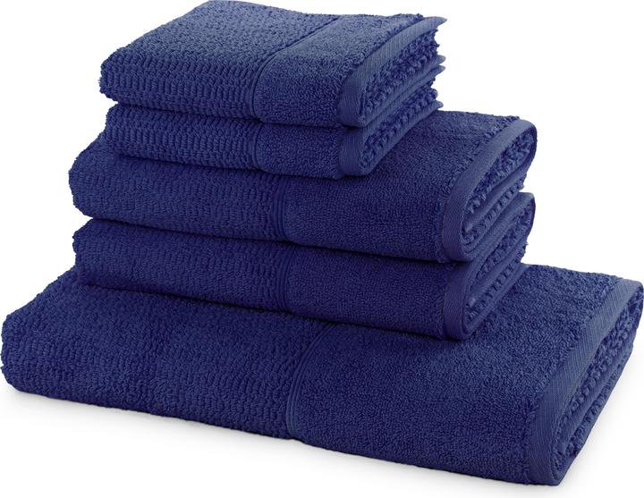 Produktbild möve for frottana Pearl Handtuchset 5 teilig 2x Gästetuch 2x Handtuch 1x Duschtuch) (25 x 32 cm)