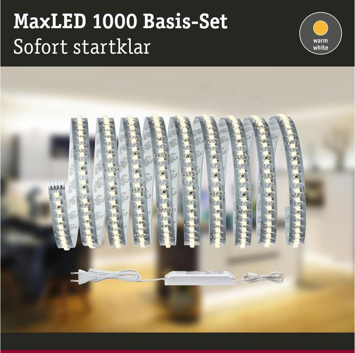 Actual product image Paulmann MaxLED 1000 Stripe Set (Warm white, 300 cm, Indoor)