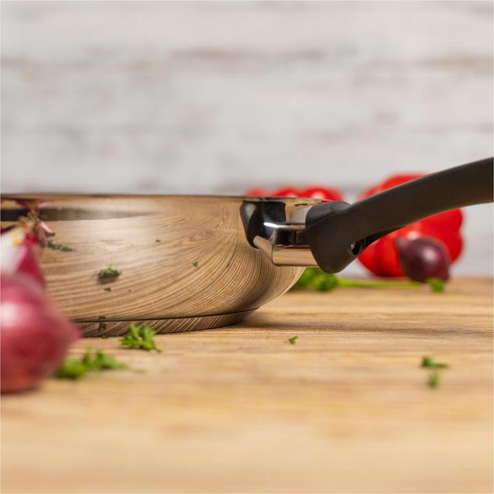 Actual product image Kuhn Rikon Classic Frying Pan Set 24/28 cm (28 cm, Frying pan, Stainless steel)