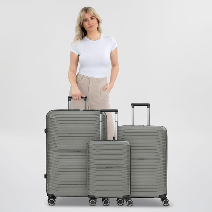 Produktbild Stratic Shine 4 Rollen Kofferset 3-teilig (193 l, XL (ab 115l))