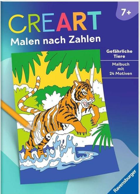 Produktbild Ravensburger Malbuch Malen nach Zahlen