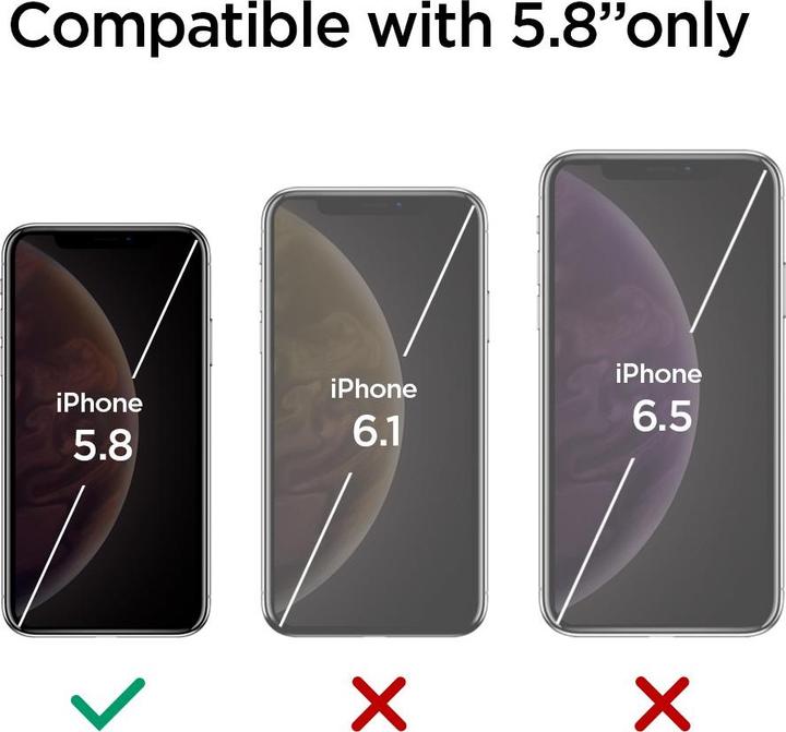 Immagine prodotto Spigen Vetro FC HD (1 Pezzo/i, Apple iPhone 11 Pro)