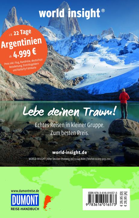 Produktbild Reise-Handbuch Reiseführer Argentinien (Deutsch, Juan Garff, 2024)