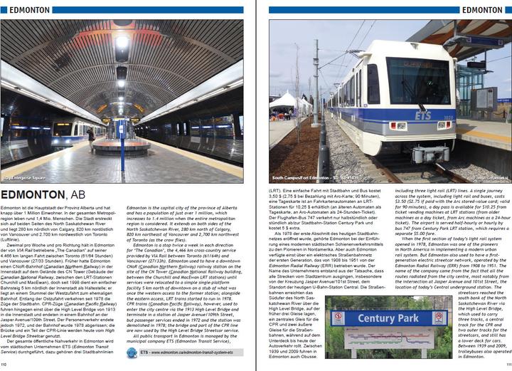 Immagine prodotto Urban Rail in Canada (Tedesco, Robert Schwandl, 2024)