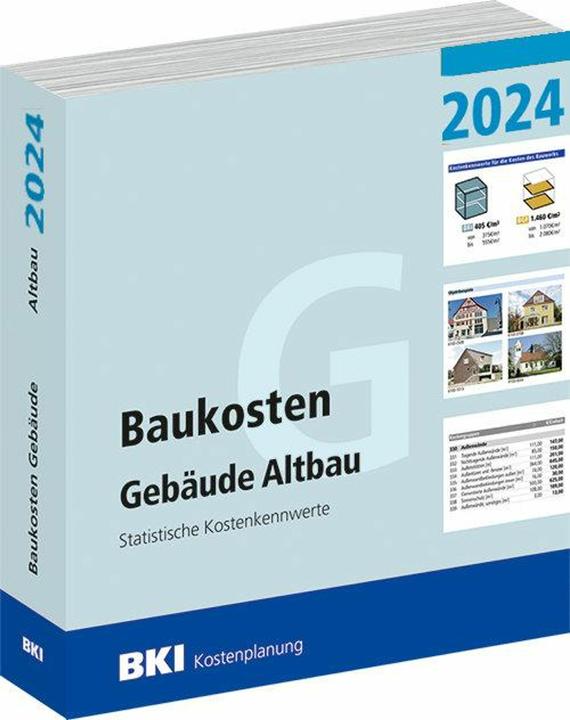 Produktbild BKI Baukosten Gebäude Altbau 2024 (Deutsch, 2024)