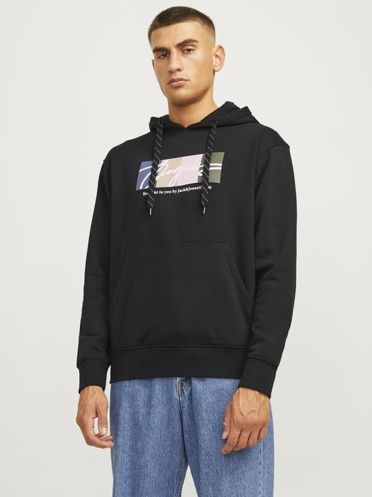 Actual product image Jack & Jones Jorportland Block Sweat Hood Ln (S)