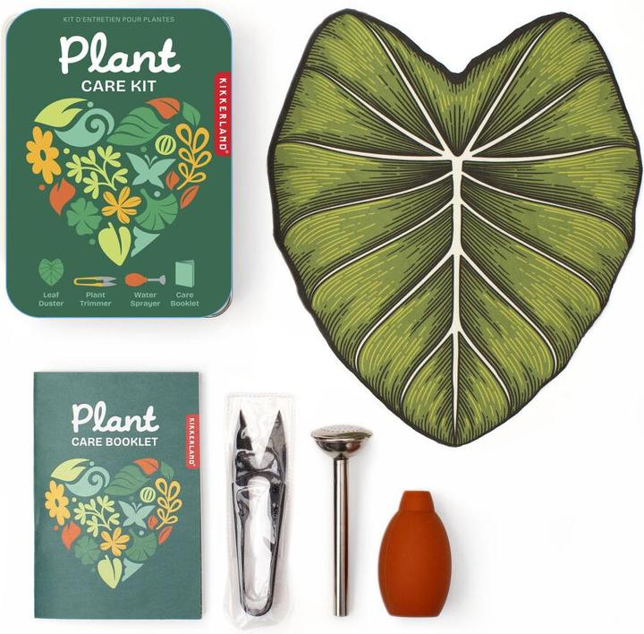 Actual product image Kikkerland Plant Care Tin