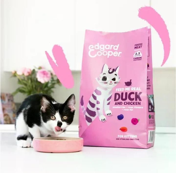 Image du produit Edgard & Cooper Aliments secs pour chats (Junior, Chiot + chaton, 1 pcs, 2100 g)