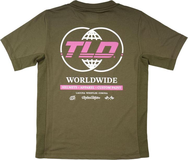 Produktbild Troy Lee Designs Skyline Ride SS Tee, Worldwide, caper, youth M (M)