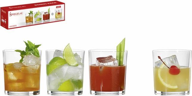Image du produit Spiegelau Gobelets pour boissons mélangées Bonus Pack 3+1 (3.70 dl, 4 x, Verres à long drink)