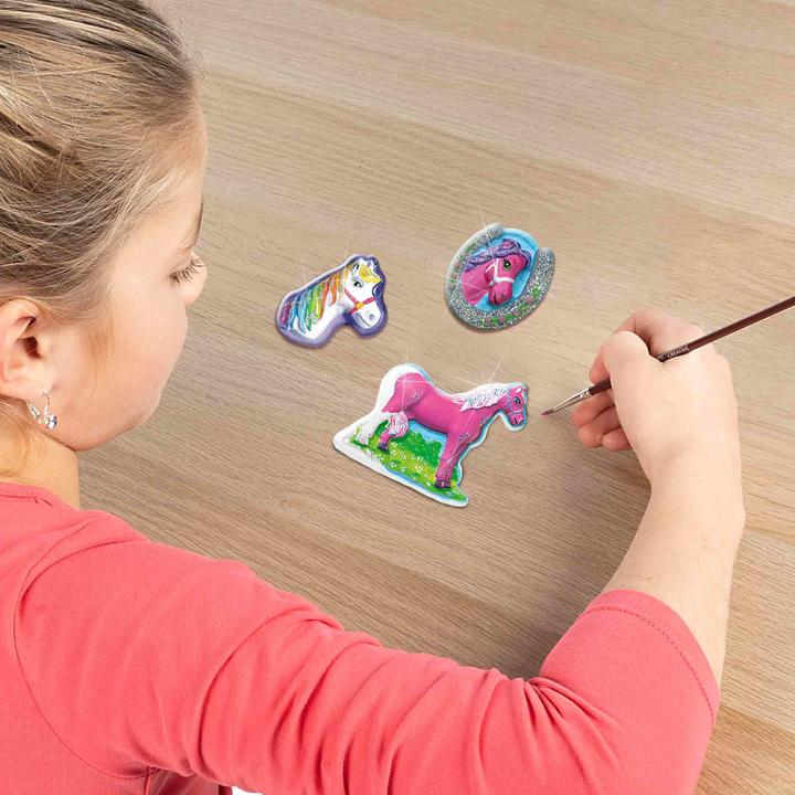 Image du produit Ses Moulage en plâtre et peinture - Chevaux