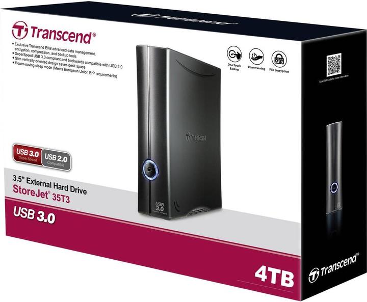 Produktbild Transcend StoreJet 35T3 (4 TB)