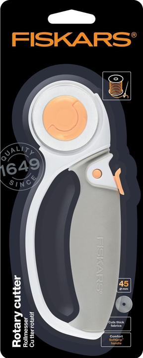 Actual product image Fiskars Titanium rolling knife (Cutters)
