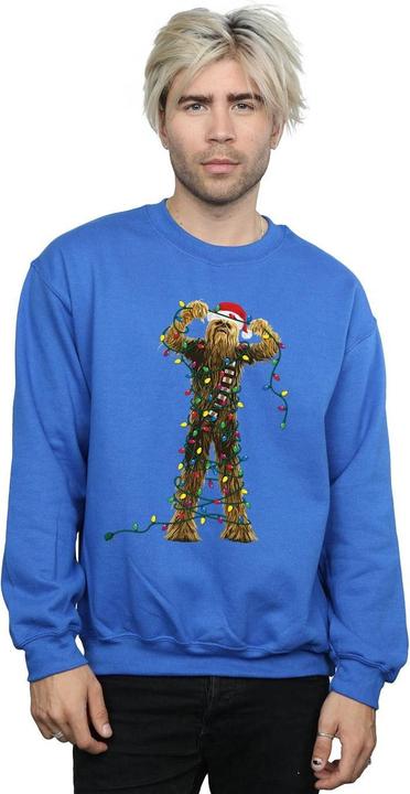 Produktbild Star Wars Chewbacca Christmas Lights Sweatshirt (M)