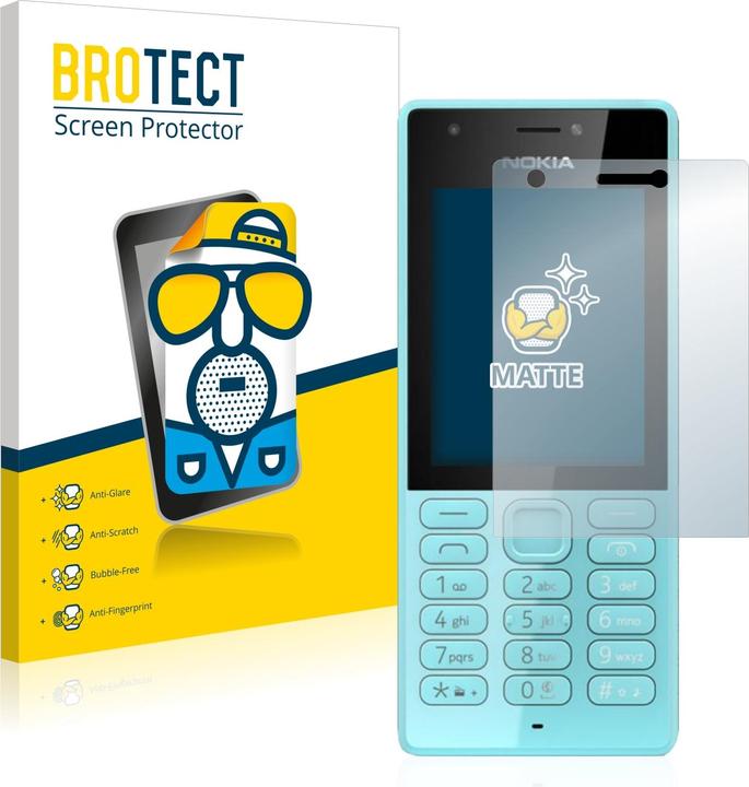 Actual product image BROTECT Anti-glare screen protector matt (2 Piece, Nokia 216)