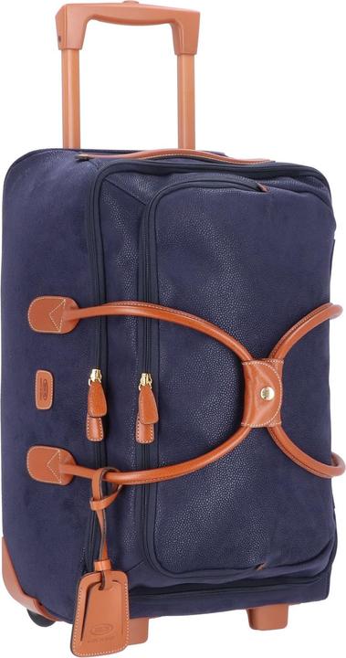 Image du produit Brics Sac de voyage à roulettes "Life" 55cm (Bleu) (40 l, Bagage à main (jusqu'à 50l))