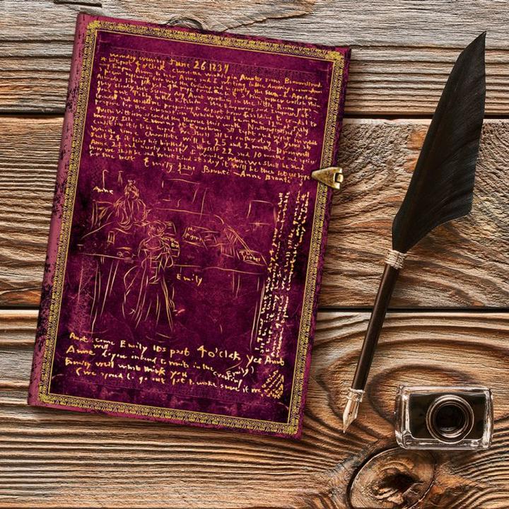 Immagine prodotto Sigel Quaderno Paperblanks I fratelli Brontë (13 x 18 cm, Righe, Copertina rigida)