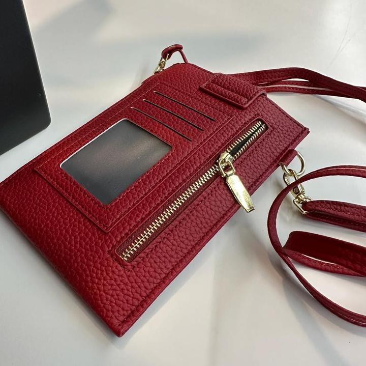 Image du produit PhoneLook Etui universel élégant pour smartphone jusqu'à 6,7 pouces en similicuir avec portefeuille (Apple iPhone 15)