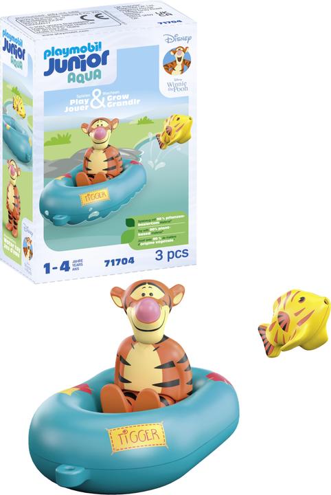 Image du produit Playmobil 1.2.3 & Disney: Tiggers Schlauchb (71704, Playmobil Junior)