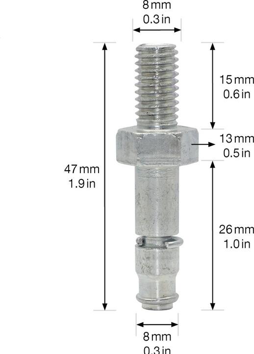 Produktbild Wagner System Gewindestift 47 mm 2 Stk.