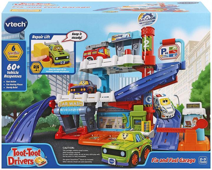 Immagine prodotto VTech 556603 Toot - Toot Drivers Mega Set con 3 veicoli (versione inglese) 18+ mesi