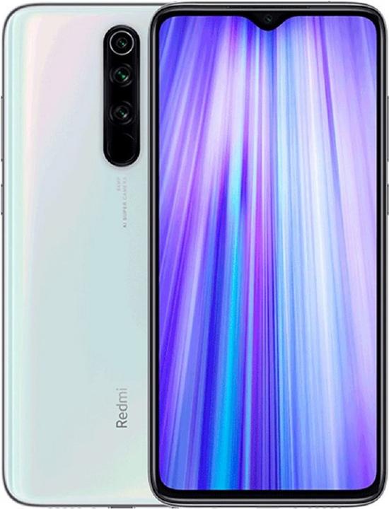 Xiaomi Redmi Note 8 Pro (64 GB, Pearl White, 6.53", Hybrid Dual SIM, 64 Mpx, 4G)