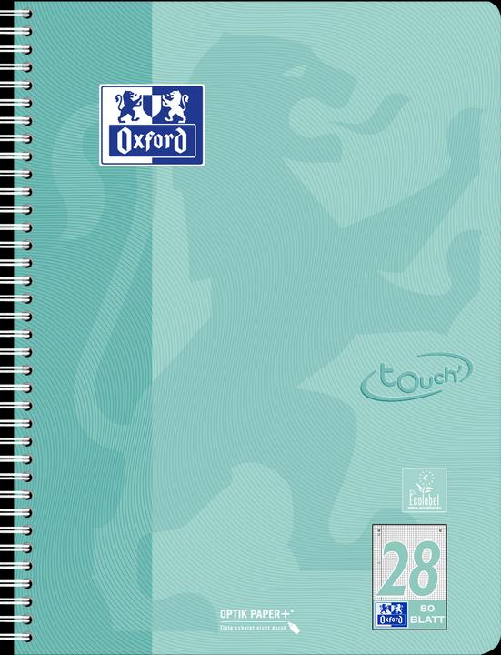 Produktbild Oxford Collegeblock (A4+, Kariert, Weicher Einband)