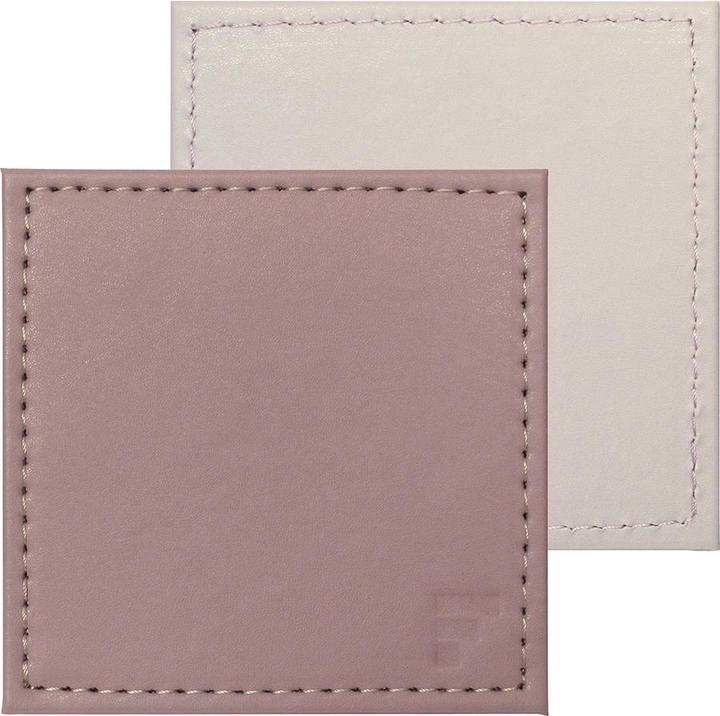 Actual product image Freeform DUO - Coaster Old Pink/Stone, Set of 4 (Glass coaster)