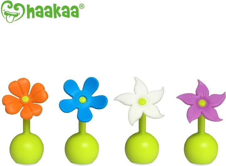 Produktbild Haakaa Milchpumpe Blumenverschluss - Violett