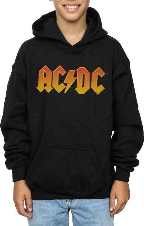 AC/DC Jungen Feuer Logo Hoodie