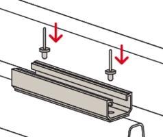 Image du produit Fischer Profil SolarMetal L H25 110 EPDM AL