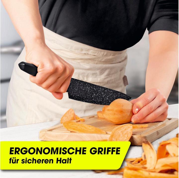 Actual product image Gourmetmaxx Knife set with peeler 6 pieces