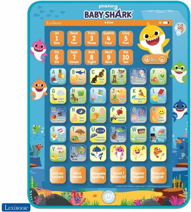 Produktbild Liniex LEXIBOOK - Tablet Baby shark DK/SE/NO (90099) (Deutsch)